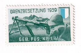 Soldaten Briefmarke