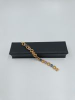 GÜBELIN VINTAGE BRACELET MIT SAPHIREN IN 750 GELBGOLD