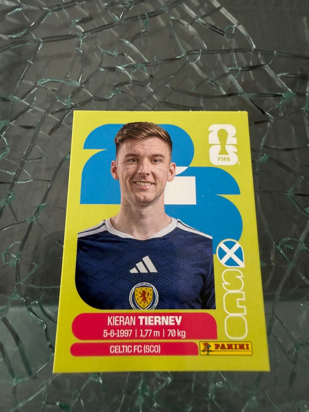 Panini Carte collezionabili: WM 2026 - Panini - Kieran Tierney - SCO 4 – Usato da Pfäffikon ZH venduto da Marcodesi76