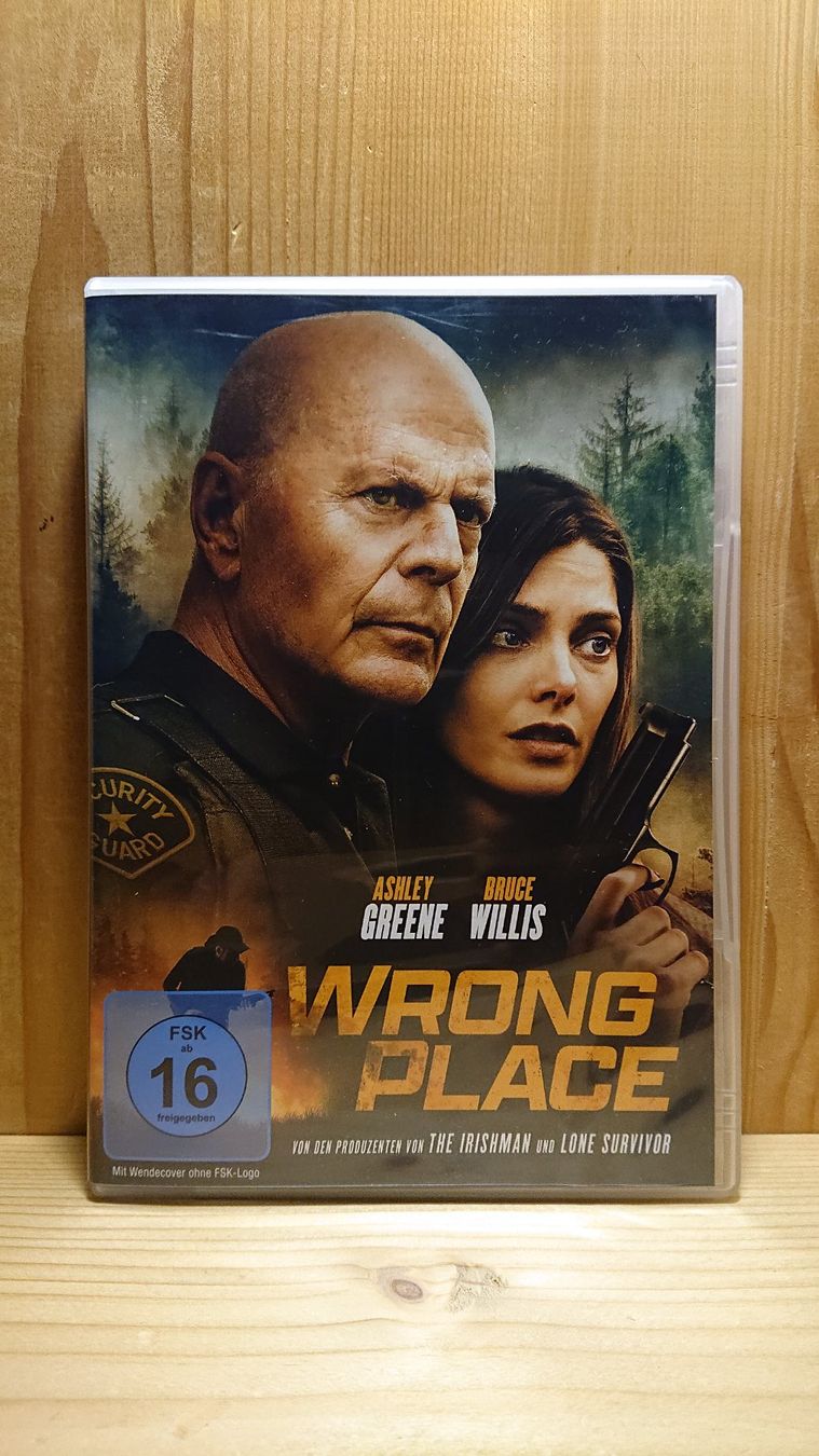 Tutti i DVDs: WRONG PLACE DVD mit Bruce Willis – Usato da Wilderswil venduto da Exebub