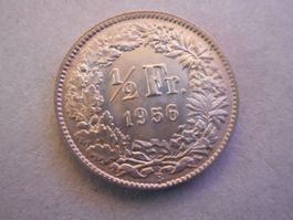 50 Rp. 1956 silber  unz