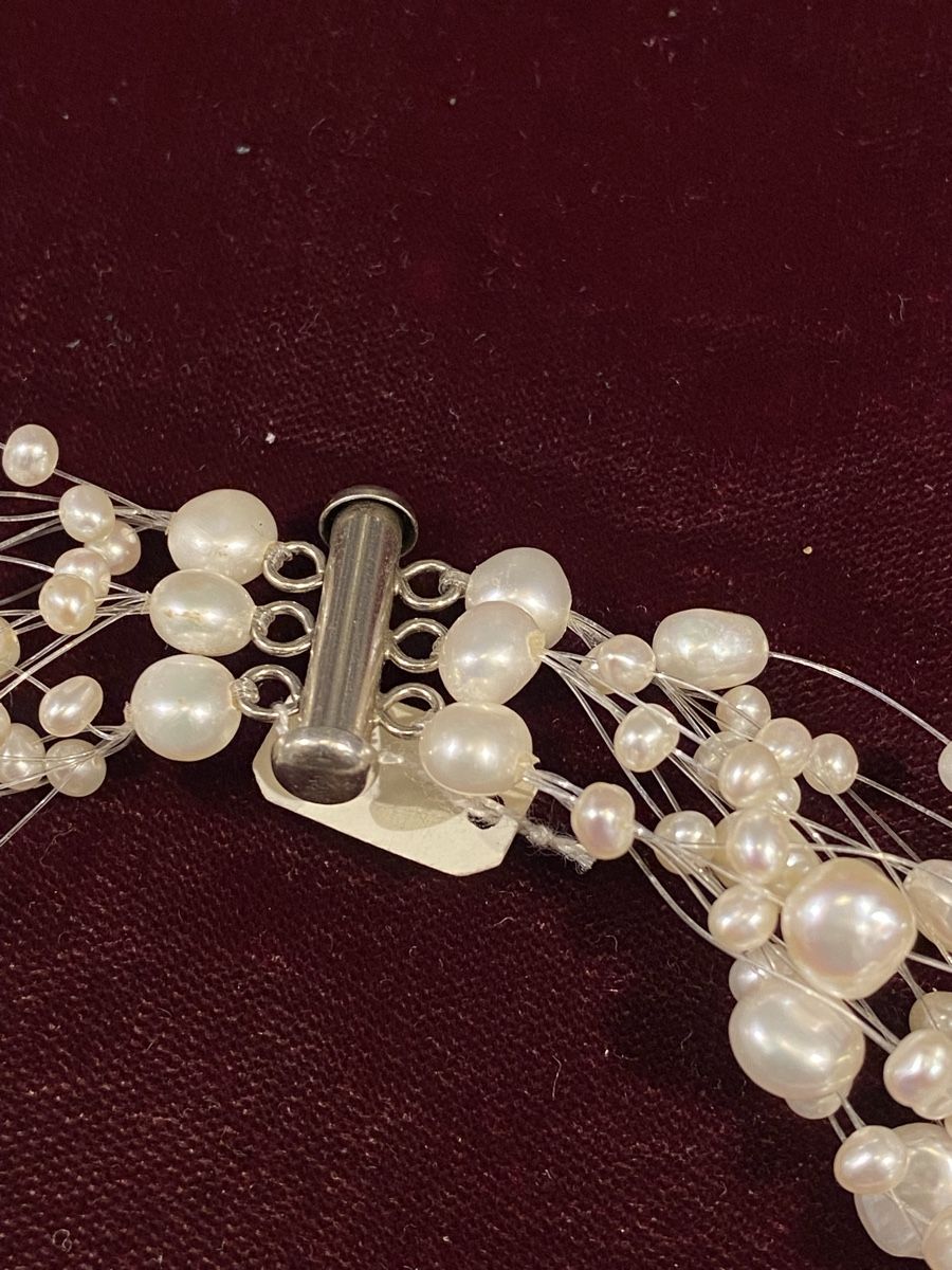 Catenine: Mehrrang Perlcollier – Nuovo e nell'imballaggio originale da Münsingen venduto da Goldschmiede_Ambrosi 2