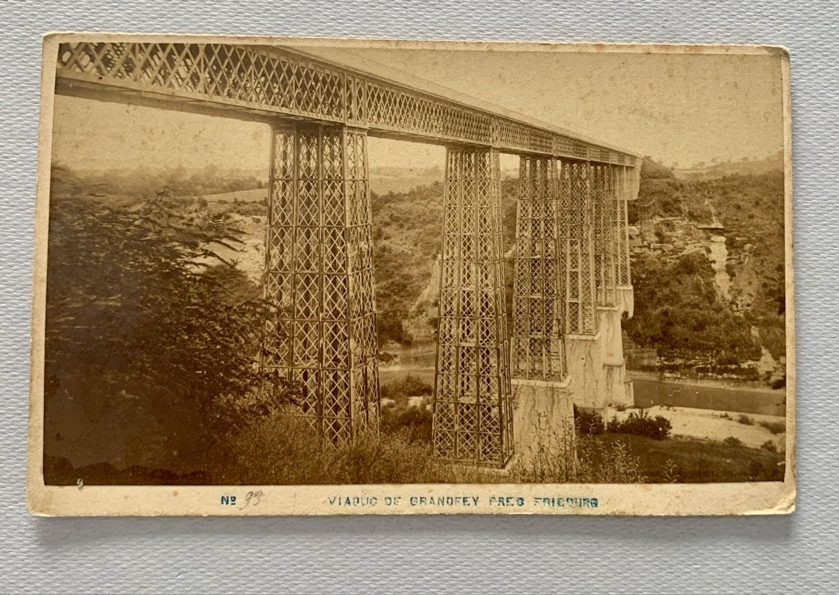 Cartoline postali: Ansichtskarten Schweiz - Grandfey, Fribourg – Usato da Düdingen venduto da polytropon_5 1