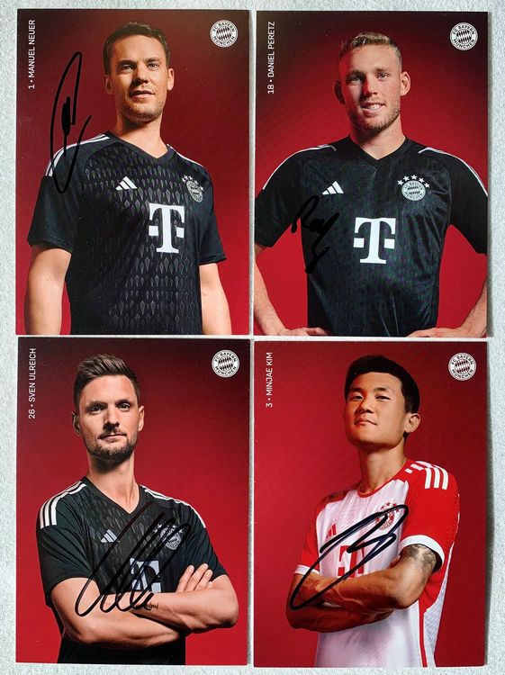 Photo Dédicacée D'Oliver Kreuzer (Bayern Munich) - Original Signé