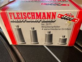 Fleischmann Auto Rallye Brückenpfeiler Satz