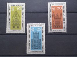 DDR 1963 Frühjahresmesse Leibzig **