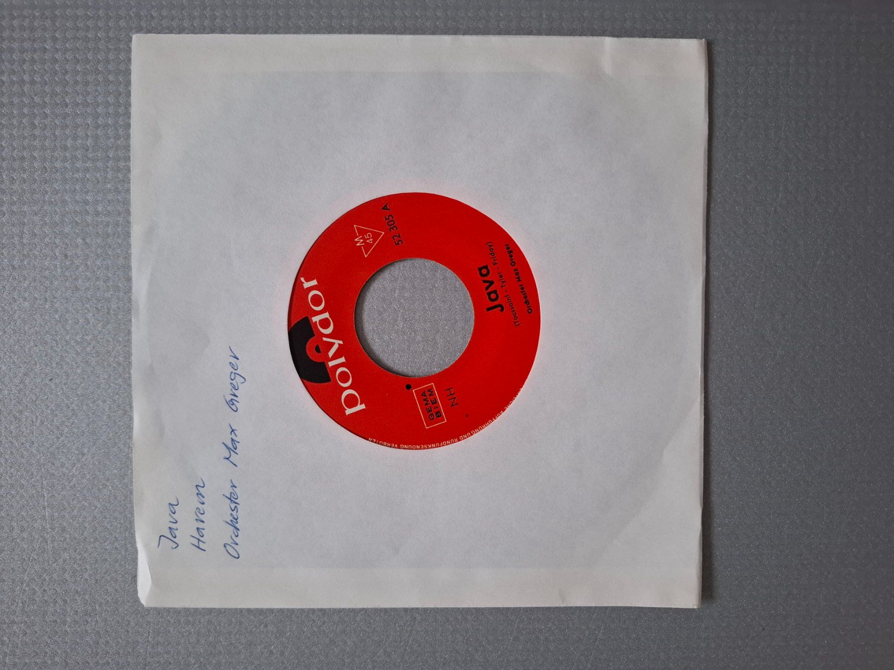 Schallplatten: Orchester Max Greger - Java – Gebraucht aus Arbon von pendulum
