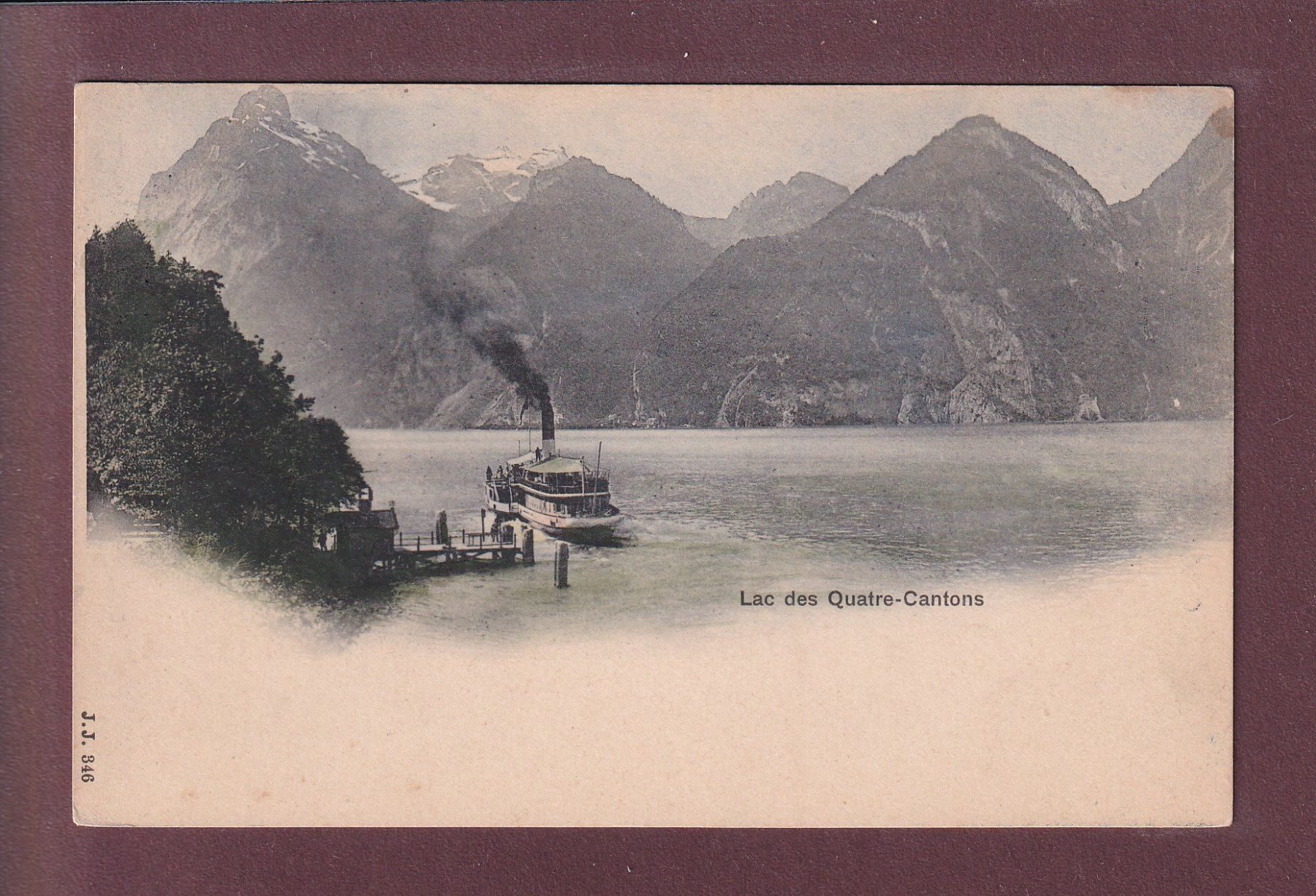 Cartes postales: LAC DES QUATRE CANTONS - Bateau – D'occasion à Pully par nicecards