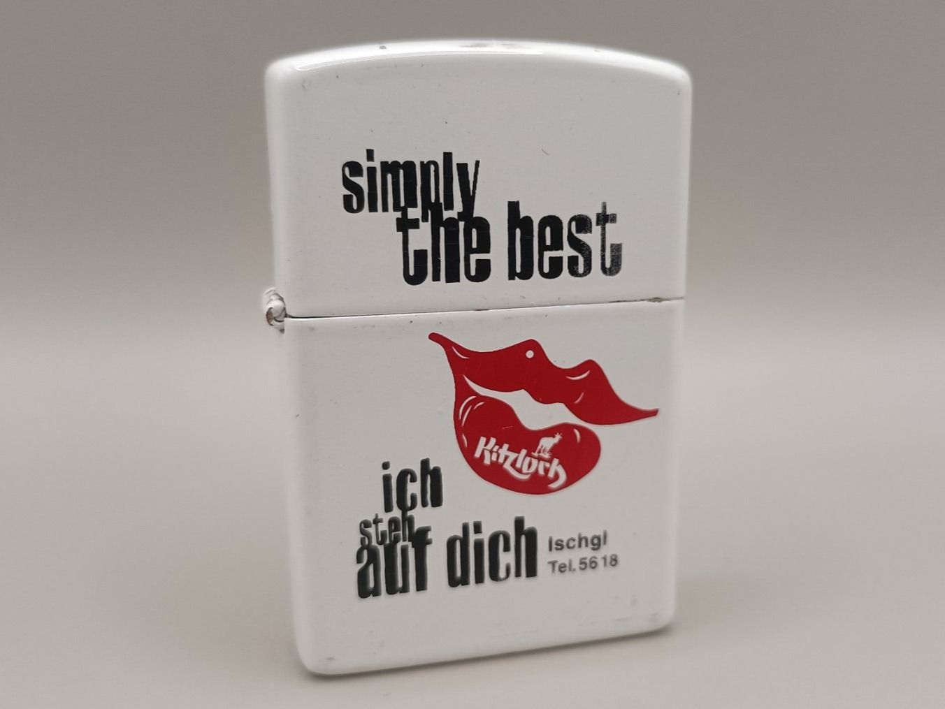 Accendini: Feuerzeug briquet "Simply the best" – Usato da Pampigny venduto da Calypso06