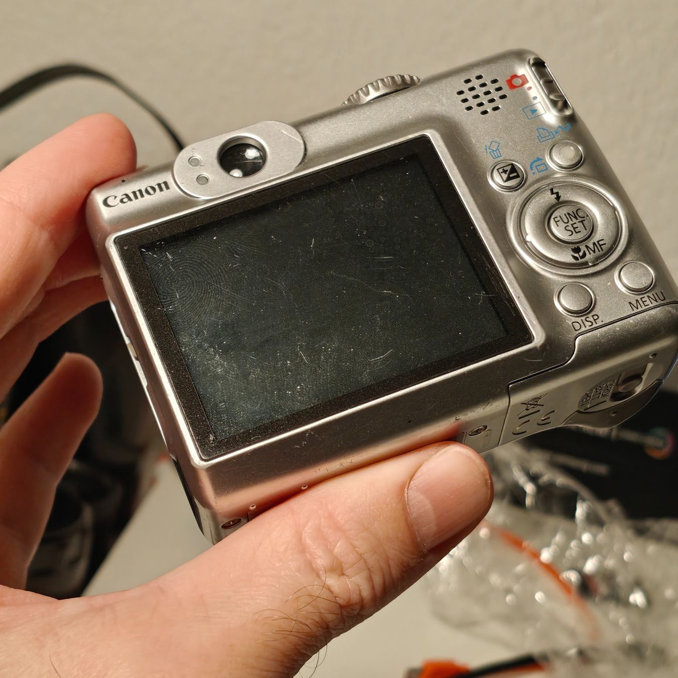 Canon Fotocamera: Defekt: Canon PowerShot A570 Kamera – Difettoso da Thörishaus venduto da vintagger 5