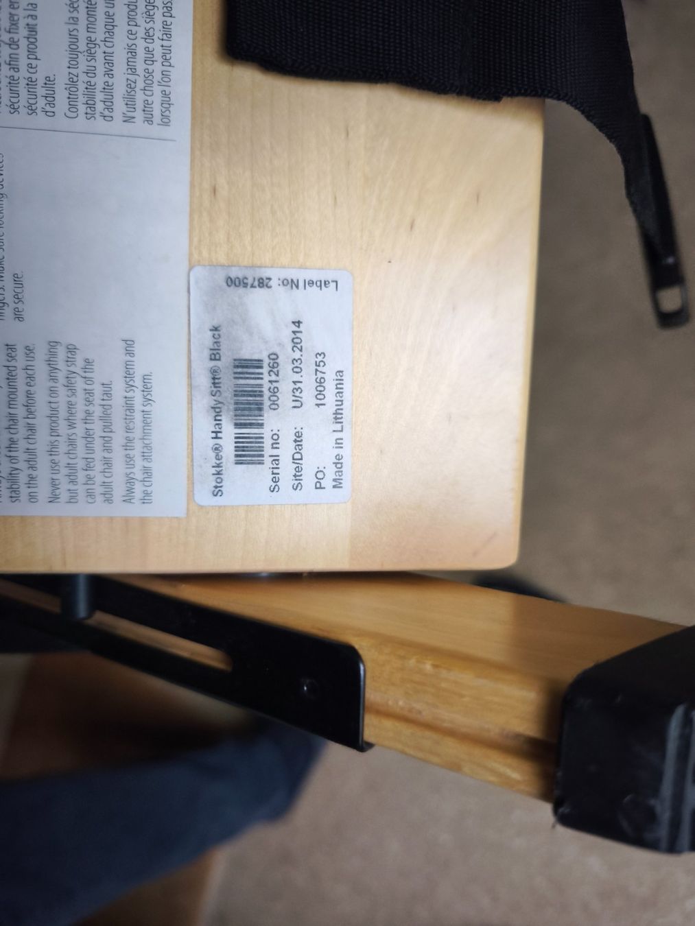 Stokke Seggioloni: STOKKE HAND SITT SITZERHÖHUNG KLEINKINDER – Usato da Goldach venduto da Gipo 6