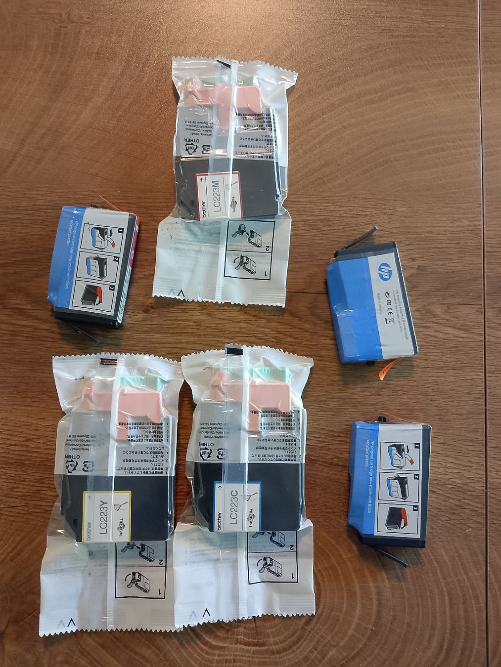 Brother Cartucce per stampanti & toner: HP und Brother Drucker Patrone tinte – Nuovo e nell'imballaggio originale da Unterengstringen venduto da Waldi1