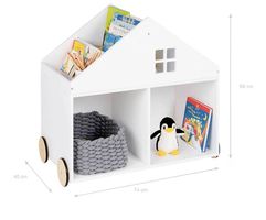 Pinolino Kinderbücherregal Haus