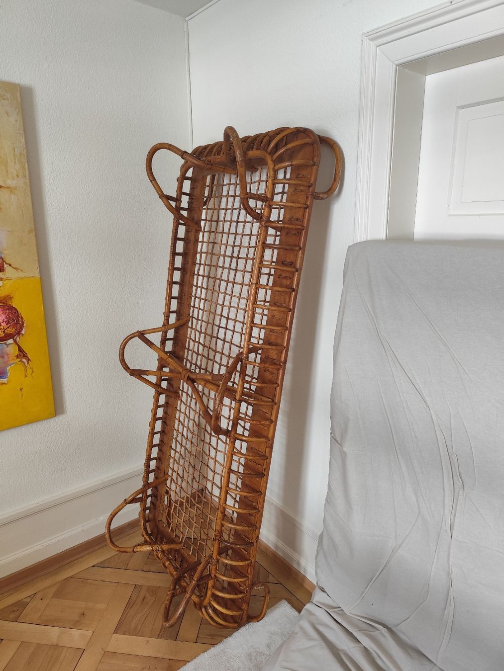 Letti: Rattan Bett/Sofa (mit Matraze) – Usato da Zürich venduto da oli_62vl 2