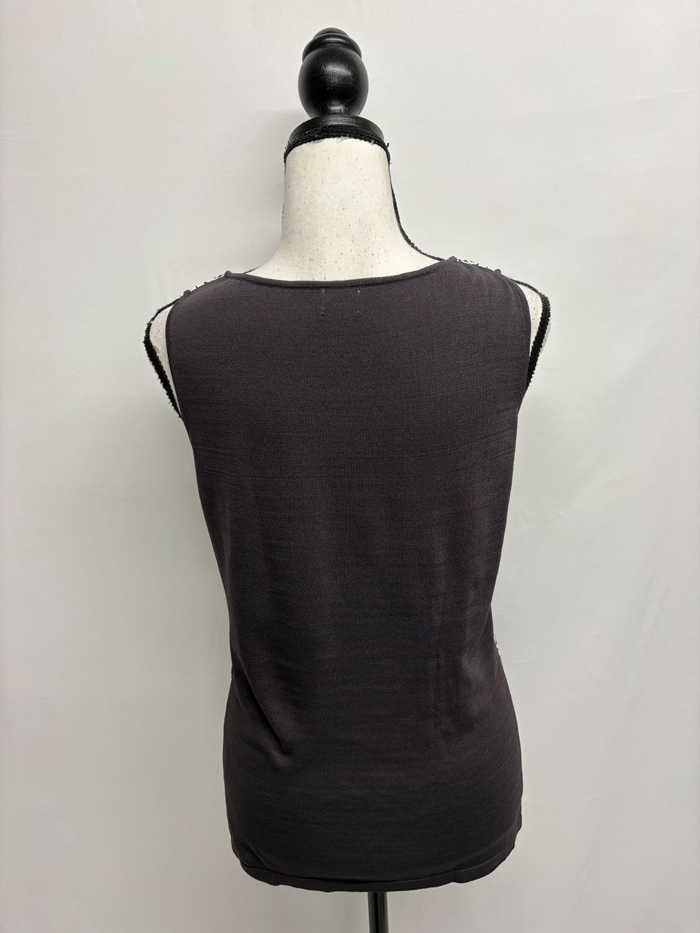 Alba Moda Top: Alba Moda Top grau/weiss 36 Viskose Print – Nuovo (secondo la descrizione) da Regensdorf venduto da secondchancefashion 3