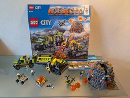 LEGO CITY 60124 (grosses Bau-Set mit Vulkan)