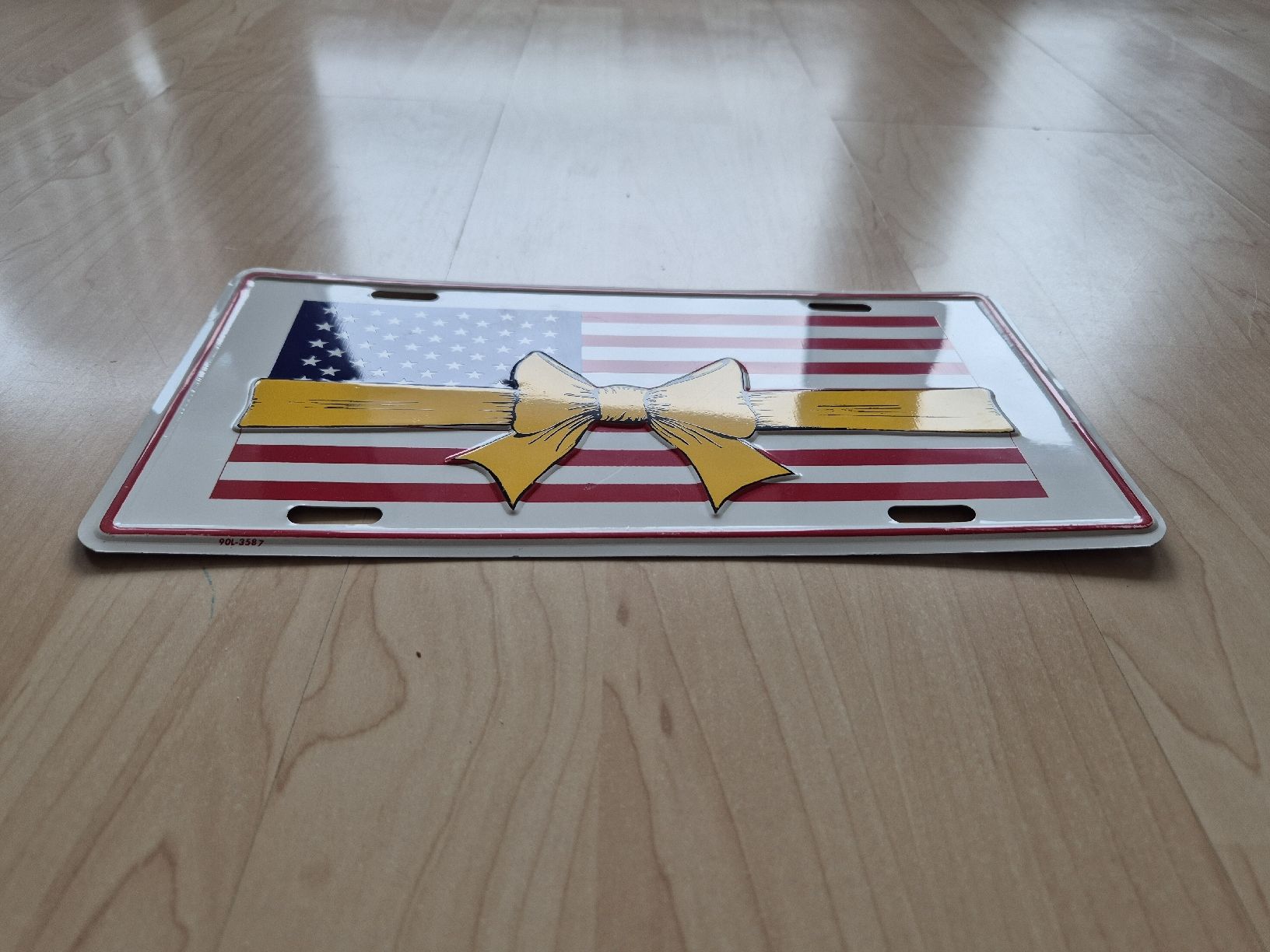 Insegne: US Flagge Geschenk Schleife Deko Blech Schild – Usato da Bern venduto da Dj_mnemonic 4