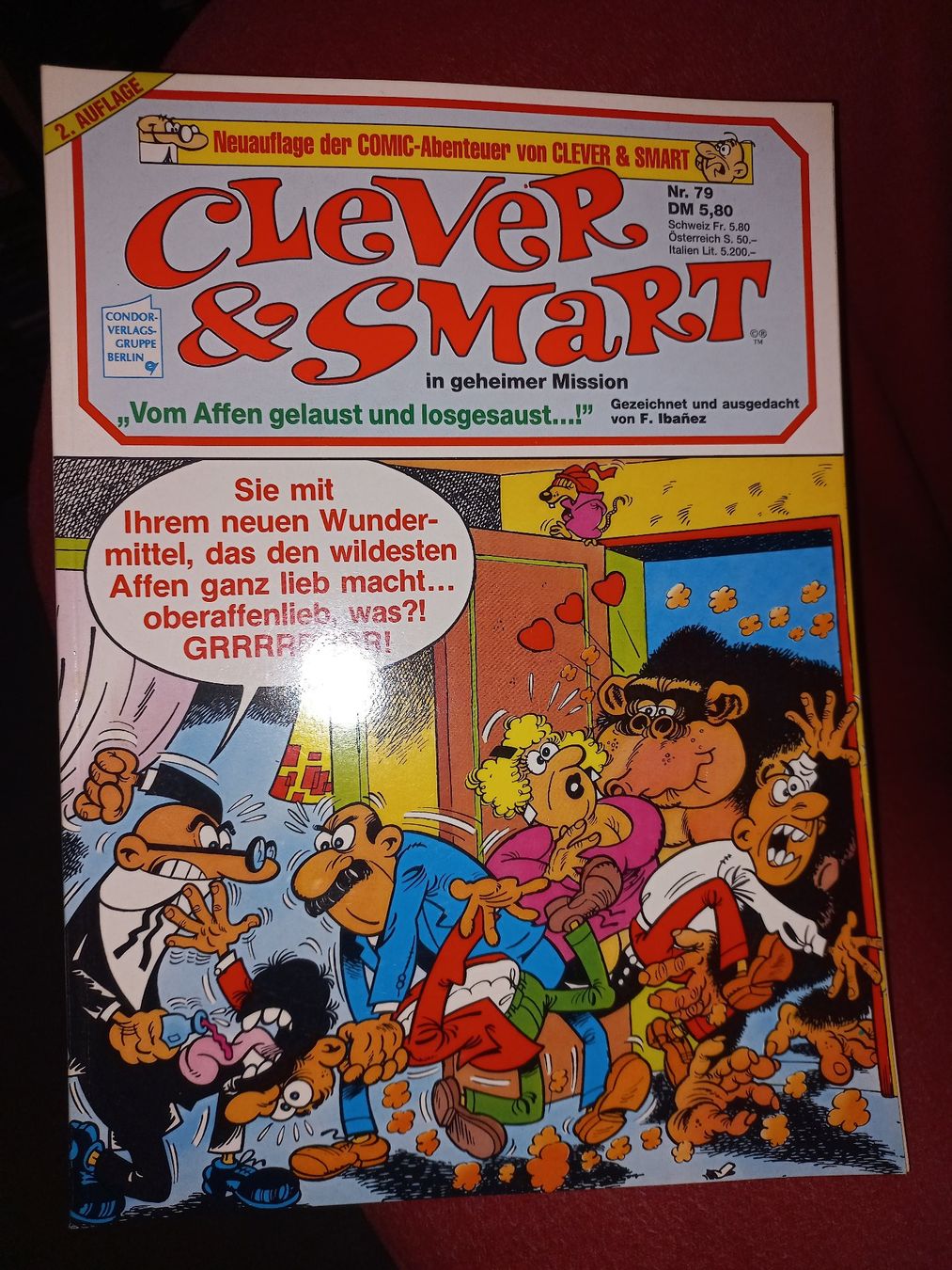 Fumetti: Clever & Smart, Nr. 79, 2. Auflage – Usato da Kriens venduto da adr_f6fh
