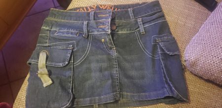 Mini jupe Jeans Tally Weil