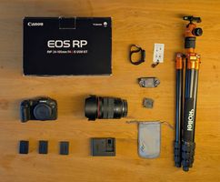 Canon EOS RP Vollformat-Set + RF 24-105 f/4 L + Top Zubehör 