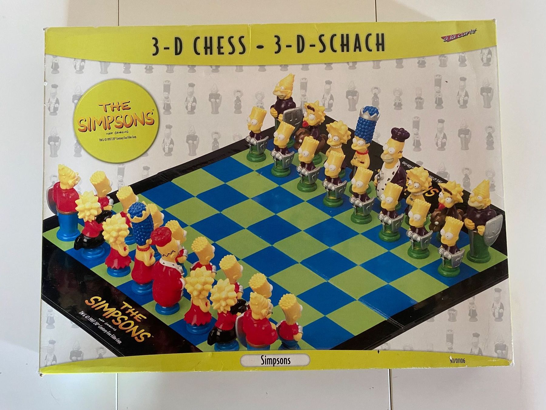 Spiele: Jeu d'echec 'THE SIMPSONS' – Gebraucht aus St-Prex von Okoala 7