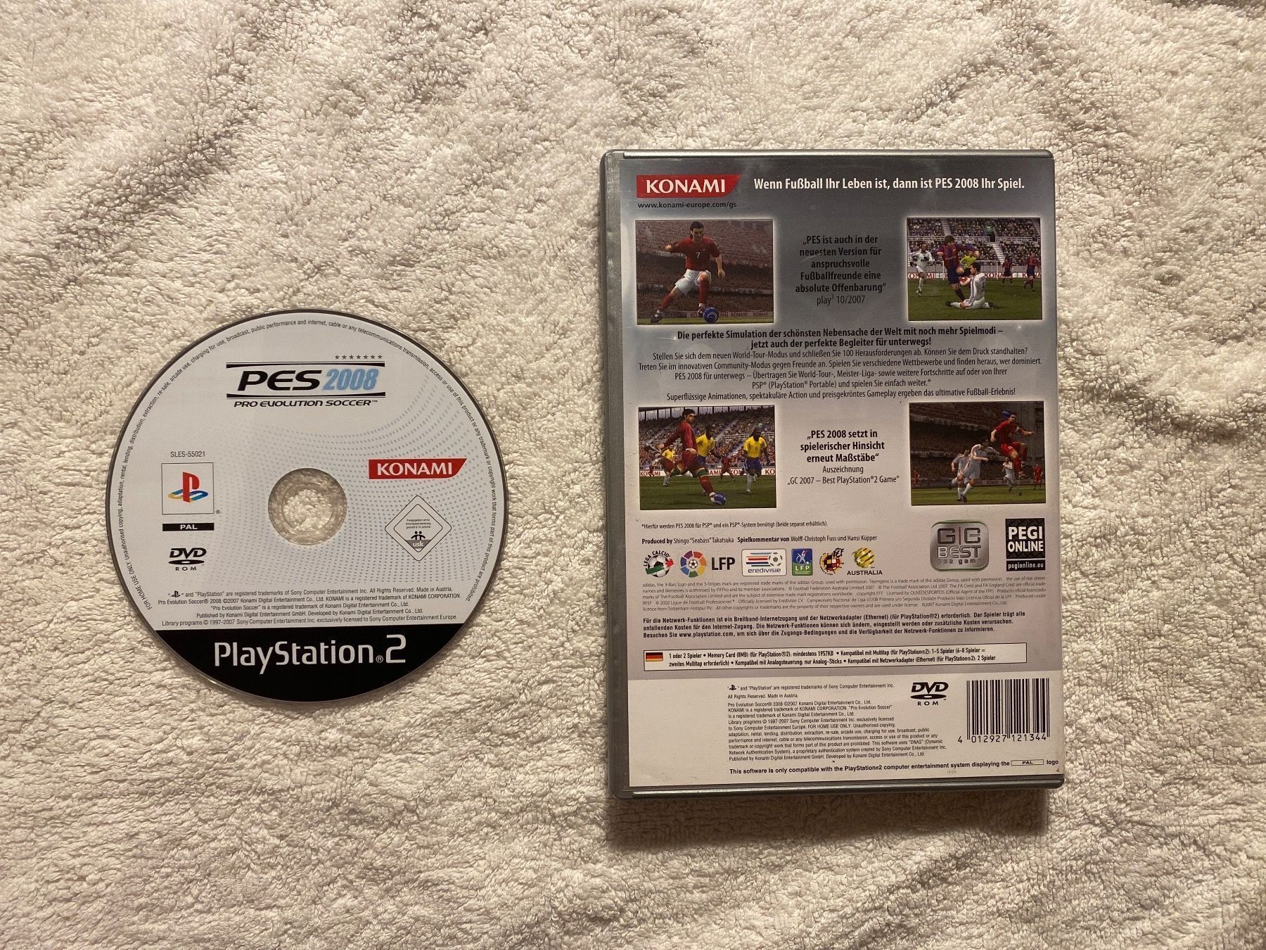 Sony Spiele: Pro Evolution Soccer 2008 PS2 – Gebraucht aus Reichenbach i. K. von Daniel840 1