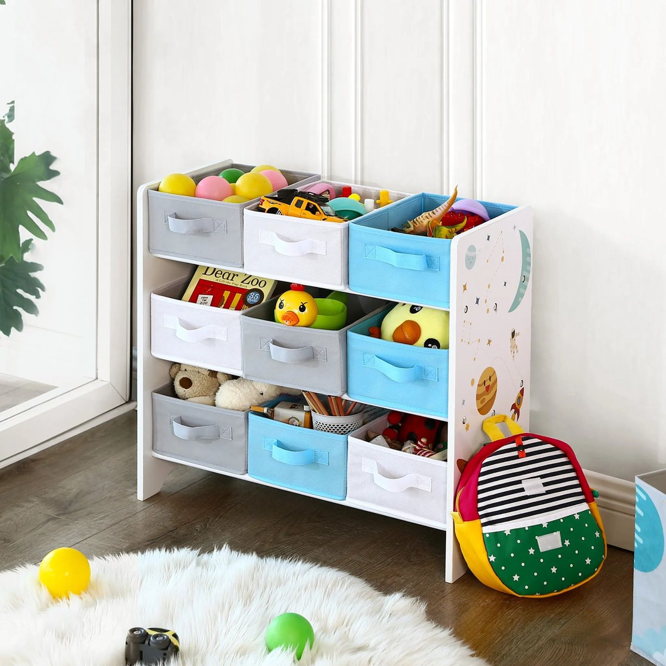 Scaffali: Spielzeugablage mit 9 Boxen – Nuovo e nell'imballaggio originale da Winterthur venduto da aredo 7