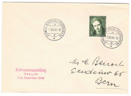 Lettre de Thun BPA A402 pour Bern le 7.XII.46