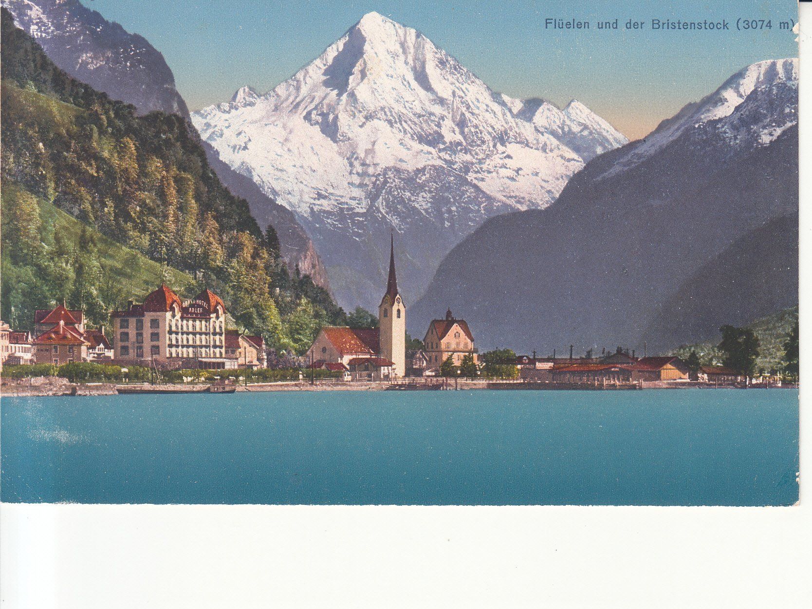 Cartoline postali: Flüelen ca. 1920 – Usato da Bürglen TG venduto da StampGraf