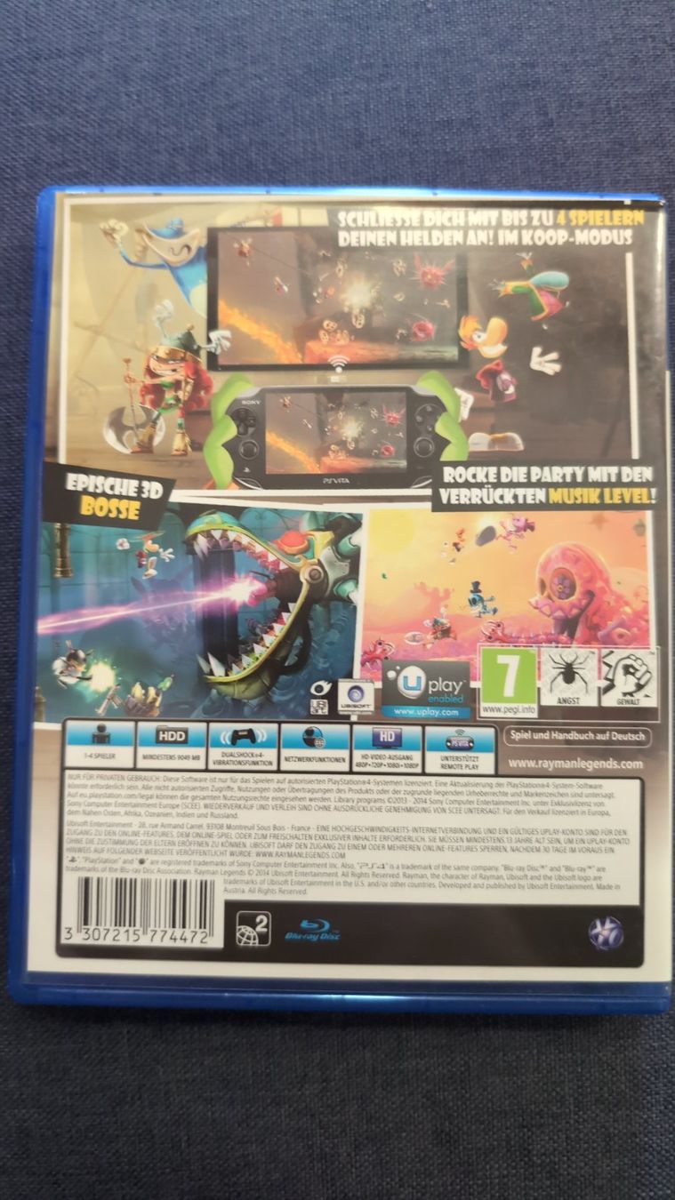 Spiele: Rayman: Legends PS4 – Gebraucht aus Zürich von man_8hdl 1