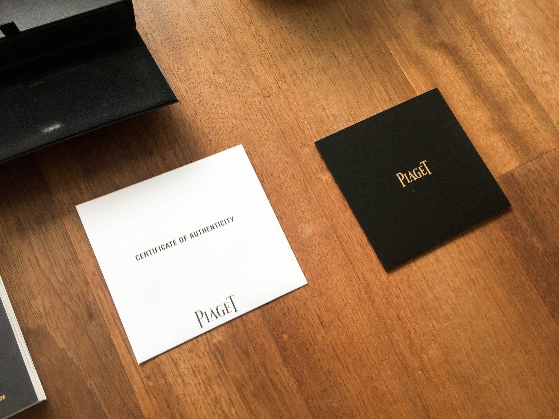 Piaget Orologi: Piaget box with documents NEW – Nuovo e nell'imballaggio originale da Epalinges venduto da bracelet123 6