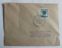 III Reich, Brief mit Sonderstempel 10. April 1938
