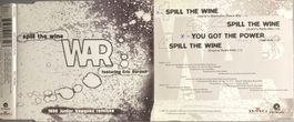 WAR FEATURING ERIC BURDON - SPILL THE WINE (1996 JUNIOR VASQ