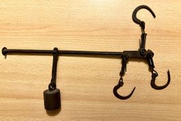 Schöne kleine alte Stab - Waage von 1910.
