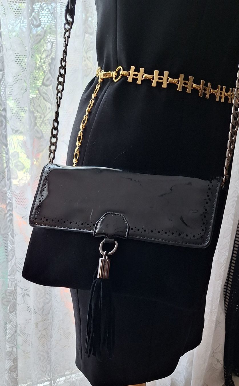 Taschen für Damen: Petit sac noir en cuir – Gebraucht aus St-Triphon von Jldr0 1
