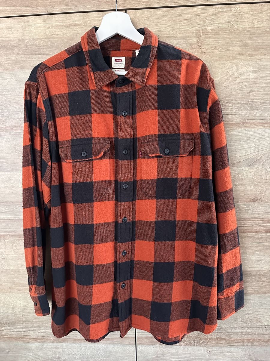 Levi's Camicie: Levi's Flanellhemd kariert Grösse L – Nuovo (secondo la descrizione) da Matten b. Interlaken venduto da Leni86
