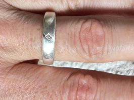 Silber Ring  QUADRO (Größe 51/52/53/56/58/59)
