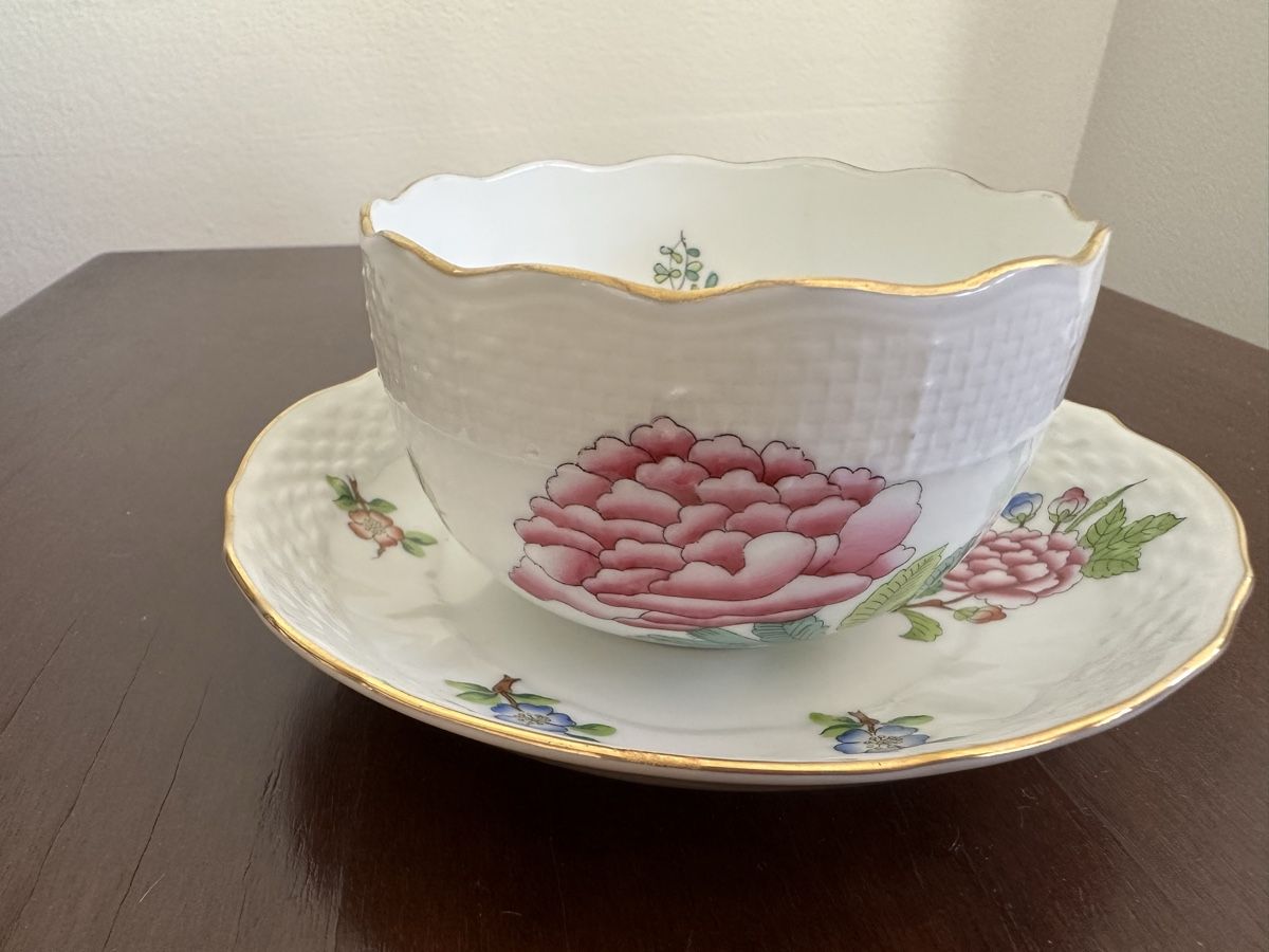 Herend Tassen: Herend Eton Teetasse  – Gebraucht aus Herbriggen von Sehrazade 1
