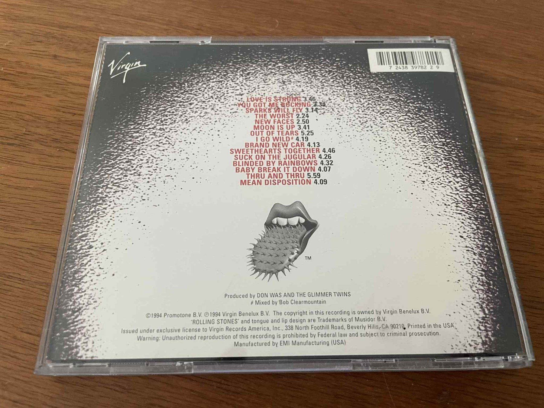 CD: The Rolling Stones - Voodoo Lounge CD – Usato da Lausanne venduto da sim_bc8q 1