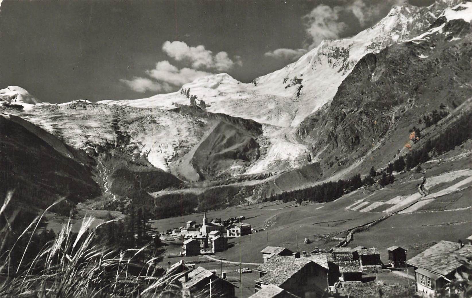 Ansichtskarten: Saas Fee – Gebraucht aus Biasca von Blenio71