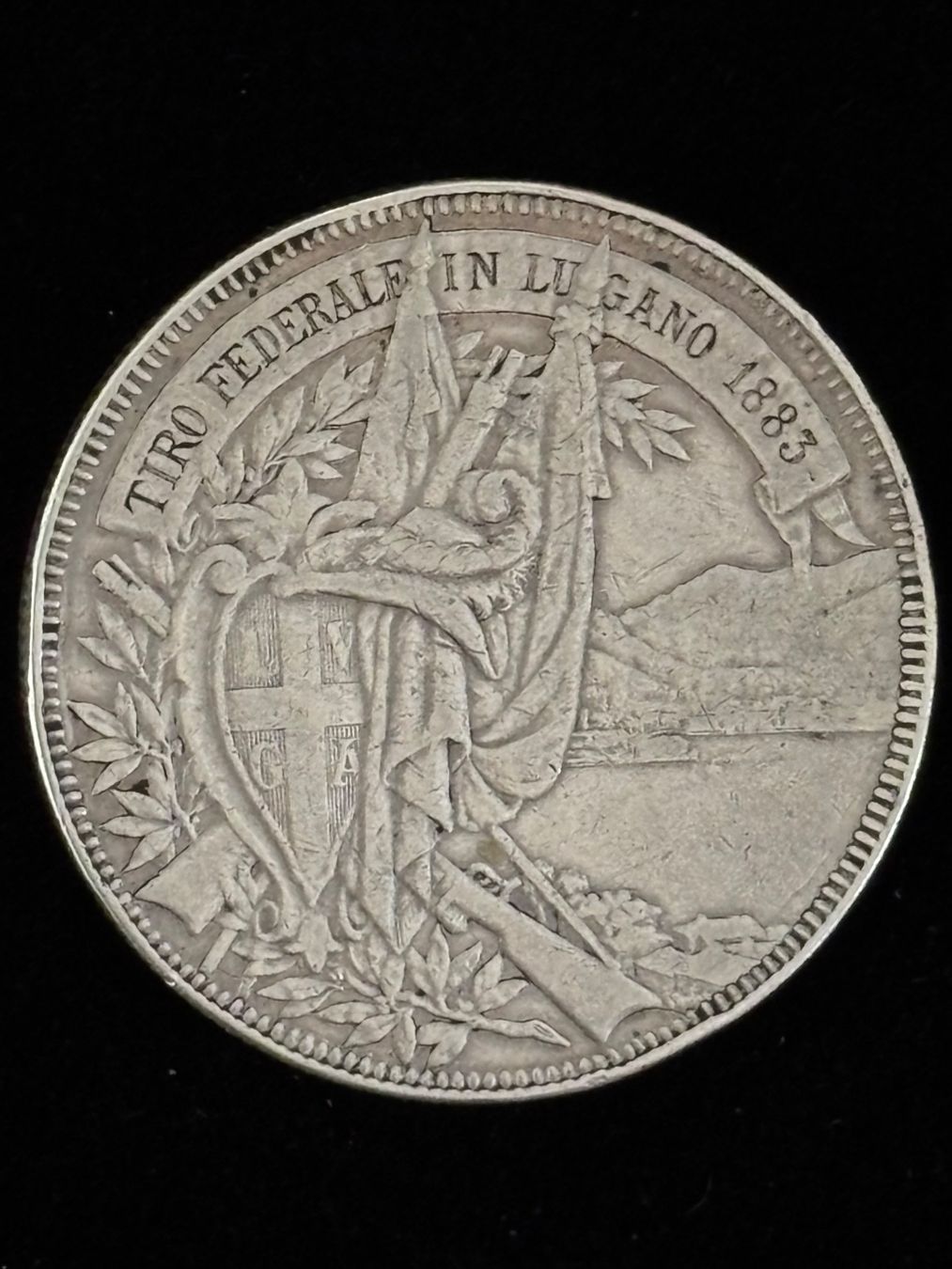 Tutti le monete: 1883 Schützentaler Lugano ss – Usato da Niederlenz venduto da Angi_e 1