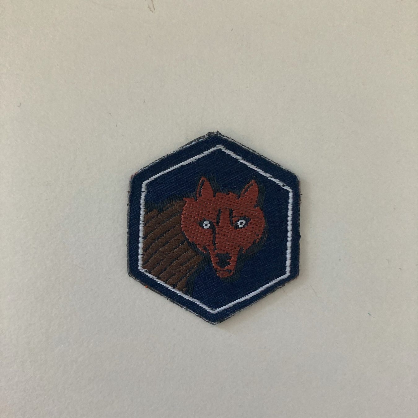 Placchette & Badge: Wolfsstufe Abzeichen: Jungwolf (Stoff) – Usato da Biel/Bienne venduto da almercaa