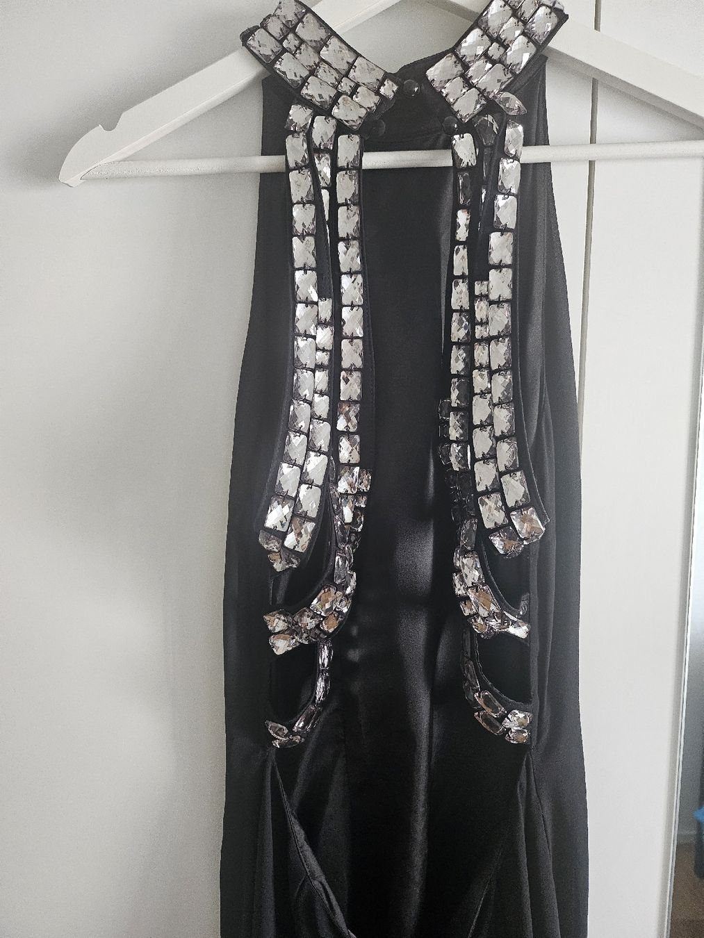 Vestiti: Wunderschönes bodenlanges schwarzes Abendkleid – Nuovo (secondo la descrizione) da Niederuzwil venduto da Jessi1234