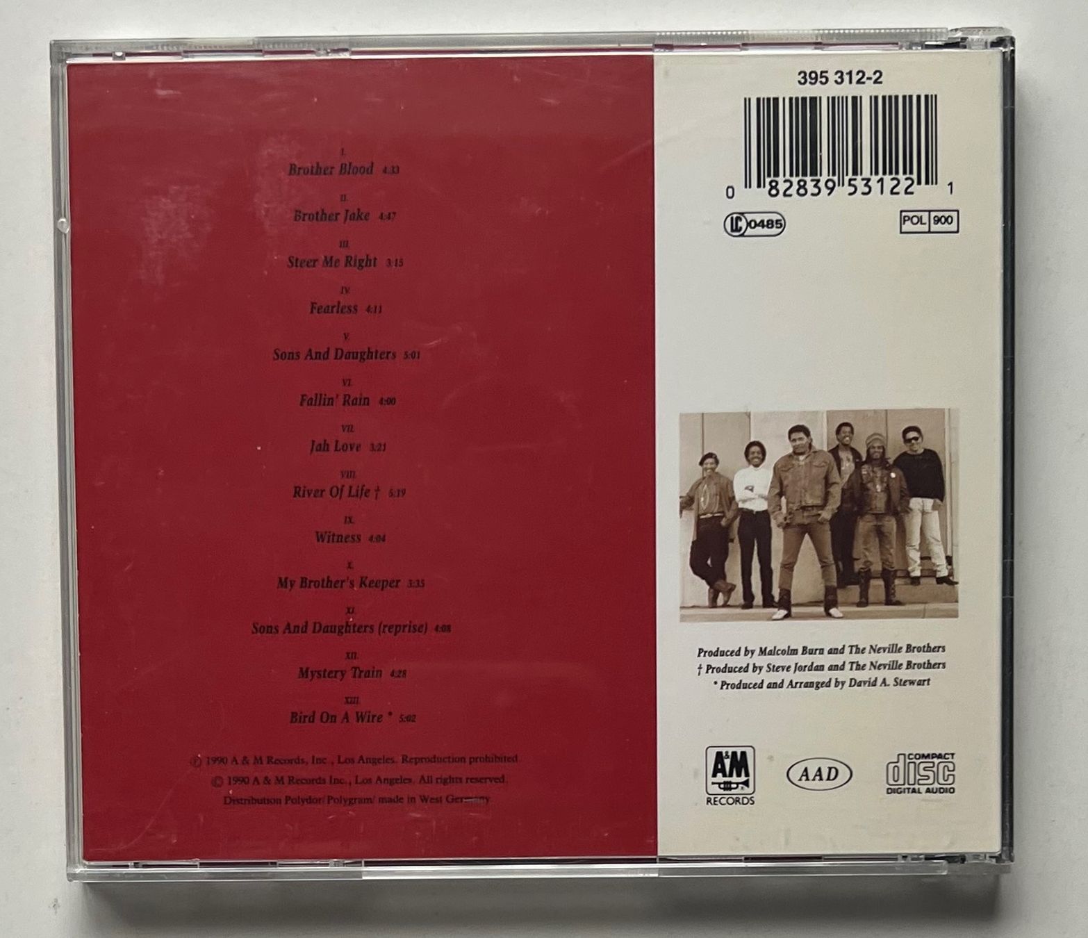 CDs: Neville Brothers / Brother's Keeper – Gebraucht aus Näfels von rottabi 1