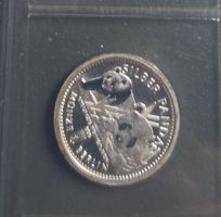 SILBER PANDA 1/16 UNZE ANLAGEPRAEGUNG DER MUENZE BERLIN, NEU