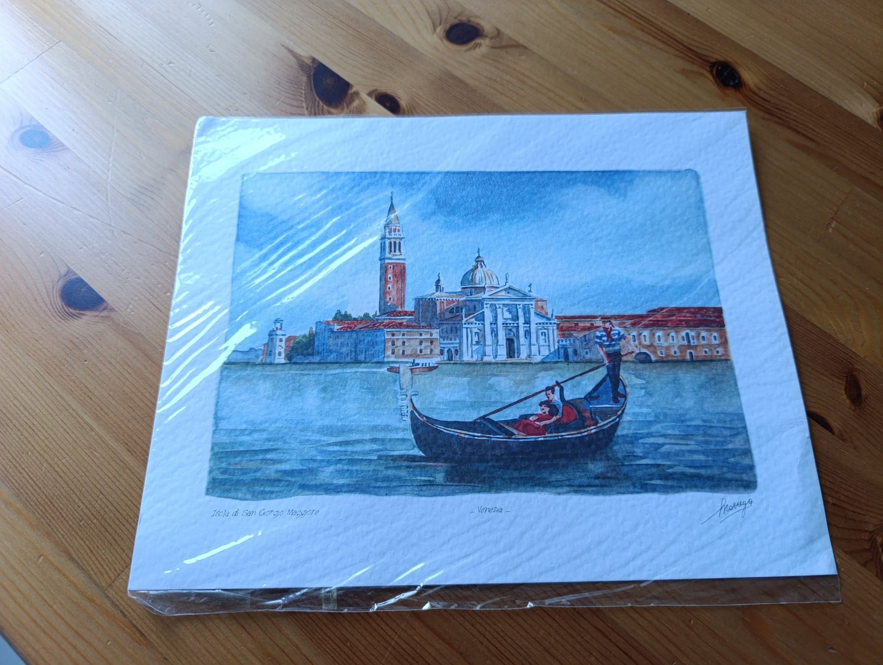 Grafica & Litografie: Trois lithographies de Venise – Nuovo e nell'imballaggio originale da Prangins venduto da Timband 1