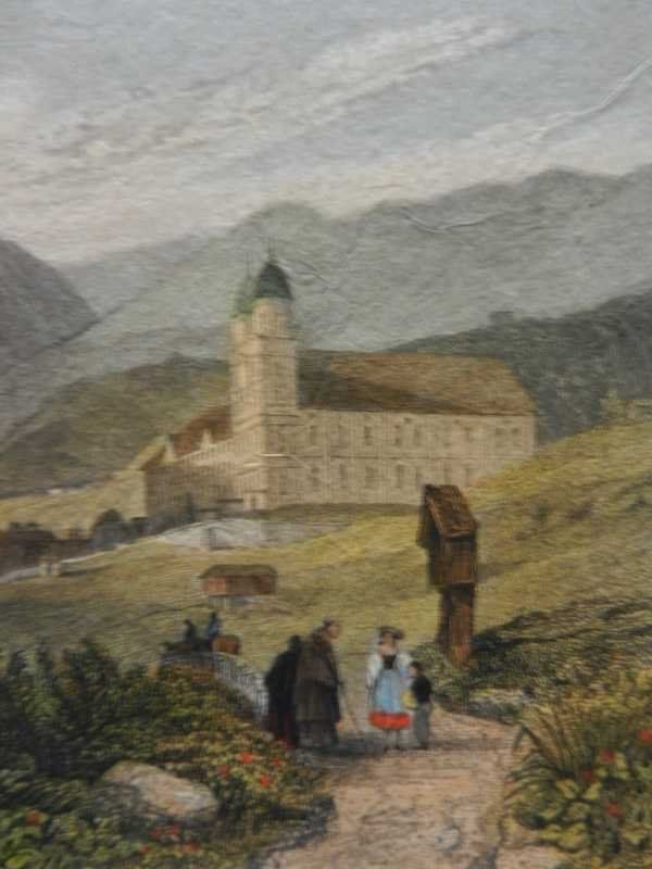 Stiche: Disentis Kloster koloriert – Gebraucht aus Risch von Rischli15 6