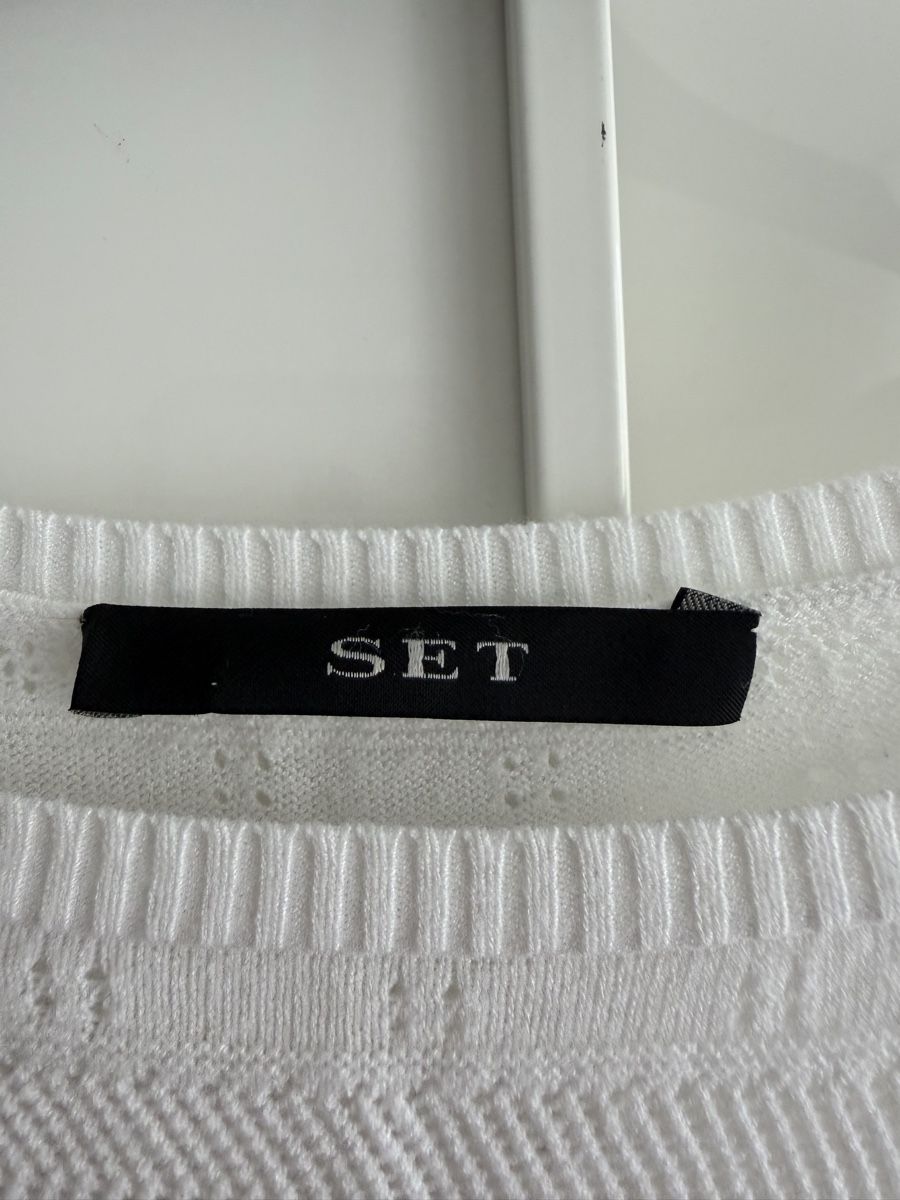 Maglioni & Felpe: SET Feinstrickpullover, Gr. 34, weiss, Top Zustand! – Usato da Winterthur venduto da marisole4 1