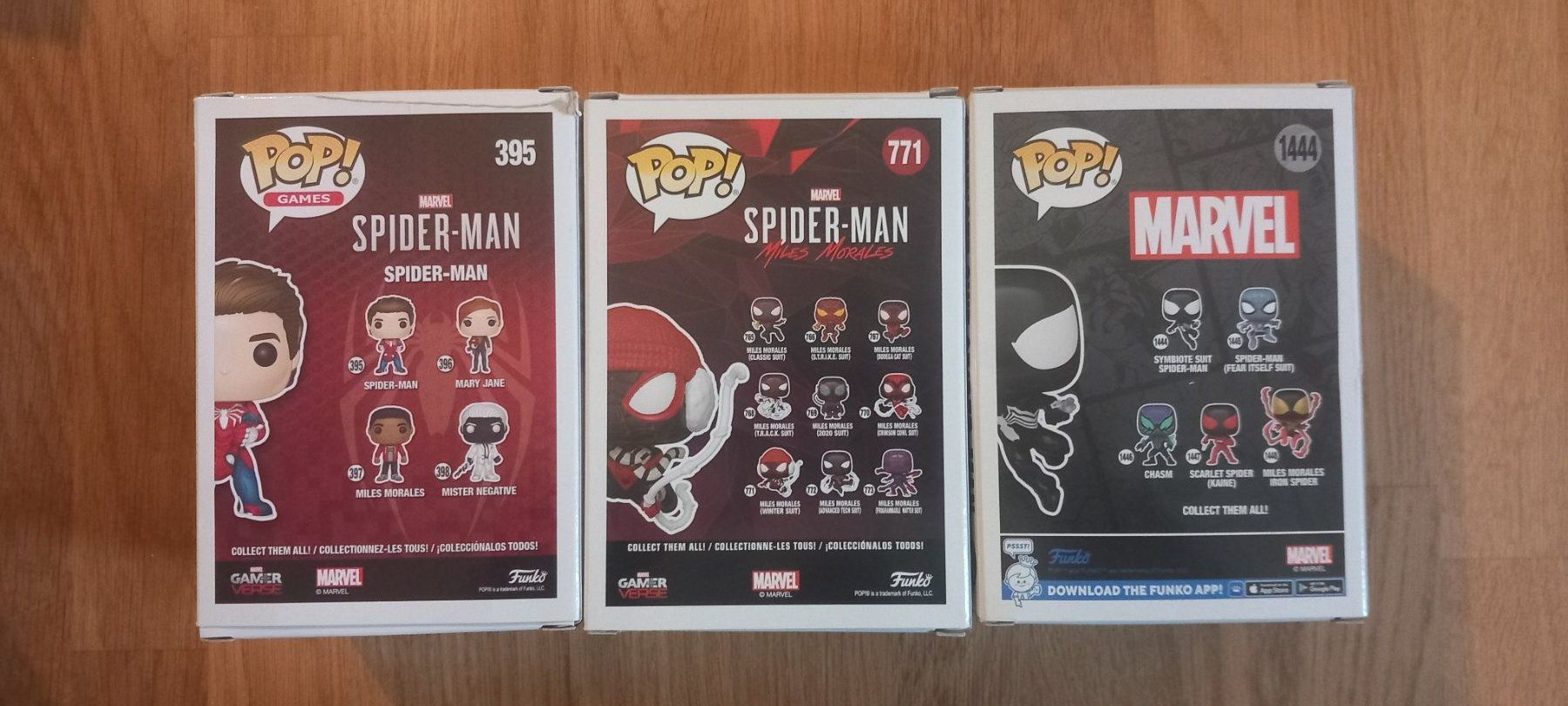 Funko Figuren: Collection 3 Funko Pop Spider-Man – Gebraucht aus Yverdon-les-Bains von fla_z2k7 2