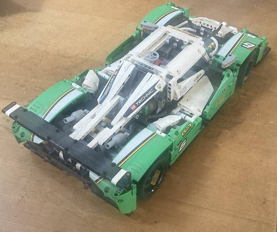 Lego Kit di costruzioni: Lego "Rennwagen" – Difettoso da Riehen venduto da Albi2010 1
